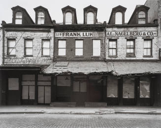 327, 329, 331 Washington Street, between Hay and Harrison Streets, from The Destruction of Lower Manhattan, 1966-67