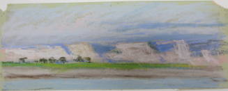 Nile Sketch: The Eastern Cliffs - Sunset