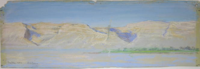 Nile Sketch: The Eastern Bank