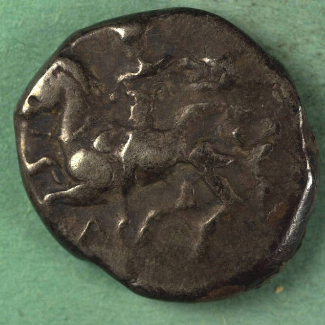 didrachm, Classical Greece, Tarentum, 420-380 BCE