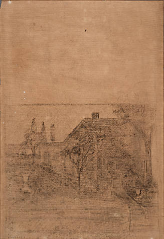 Untitled [House with Trees]
