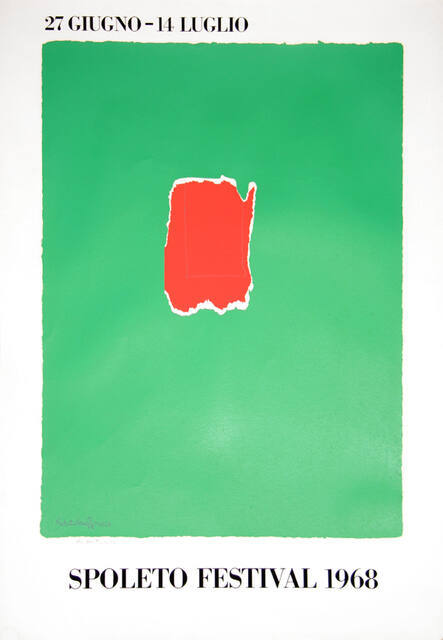 "Spoleto Festival 1968" poster