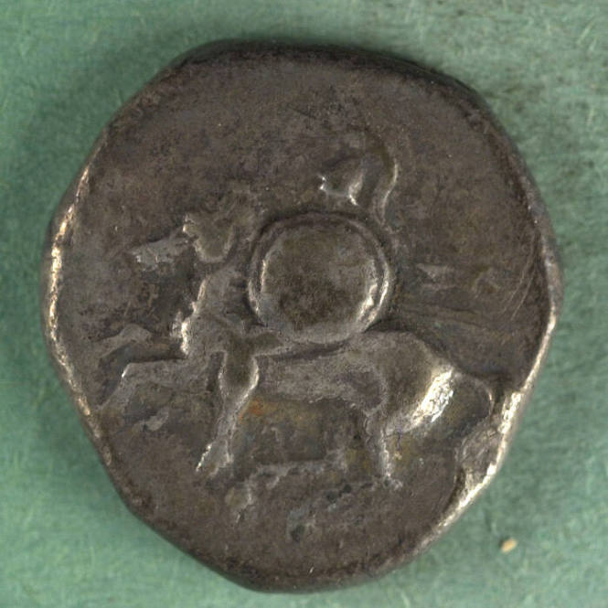 didrachm, Hellenistic Greece, Tarentum, 281-272 BCE