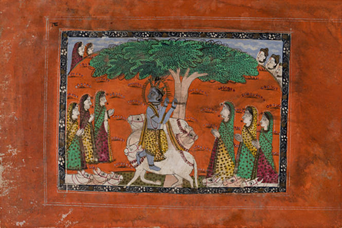 Illustration of the Life of Krishna