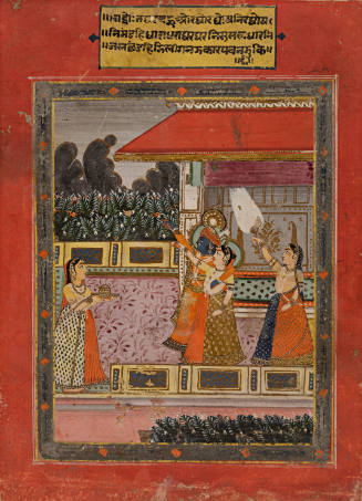 Illustration of the Life of Krishna
