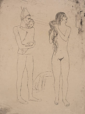 The Mother's Toilette (La toilette de la mère), from the Saltimbanques series
