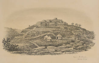 Upper Bethoron, from the Sketches in Camp and on Horseback through Palestine tourbook