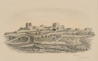 Bethel, from the Sketches in Camp and on Horseback through Palestine tourbook