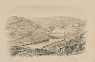 Solomons Pools near Bethlehem (Ecles. II.4.6), from the Sketches in Camp and on Horseback through Palestine tourbook