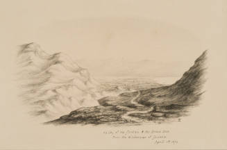 Valley of the Jordan and the the Dead Sea from the Wilderness of Judaea, from the Sketches in Camp and on Horseback through Palestine tourbook