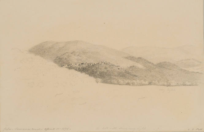 Geba, Samaria Road, from the Sketches in Camp and on Horseback through Palestine tourbook
