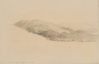 Geba, Samaria Road, from the Sketches in Camp and on Horseback through Palestine tourbook