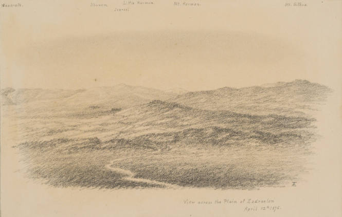View across the Plain of Esdraelon
