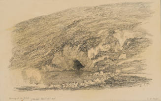Spring of Um Jalud, Jazreel,  from the Sketches in Camp and on Horseback through Palestine tourbook