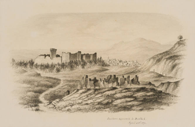 Southern Approach to Baalbek