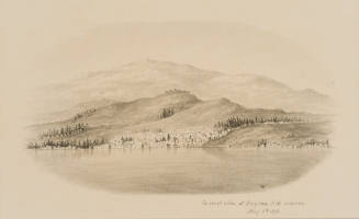 General View of Smyrna and its Suburbs, from the Sketches in Camp and on Horseback through Palestine tourbook