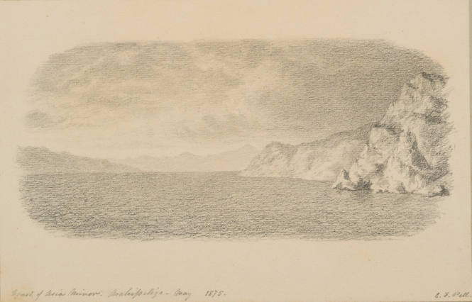 Coast of Asia Minor, from the Sketches in Camp and on Horseback through Palestine tourbook