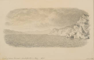 Coast of Asia Minor, from the Sketches in Camp and on Horseback through Palestine tourbook