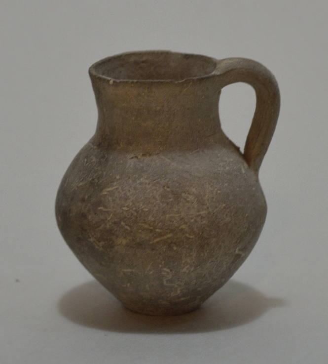 Cypriot greyware open-mouthed jug