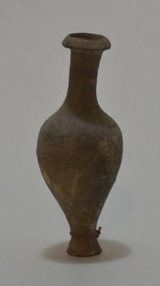 Cypriot greyware narrow - necked bottle