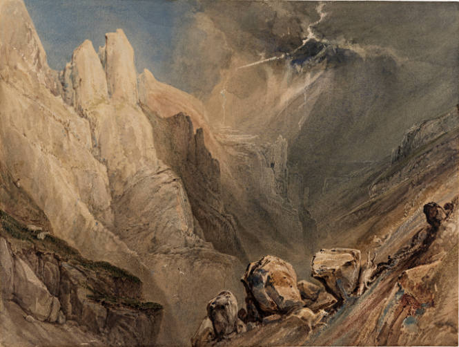 Cheddar Cliffs, Somersetshire