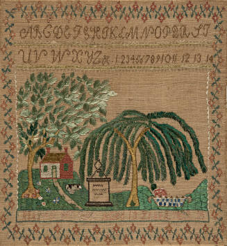 Sampler: Pictorial Needlework