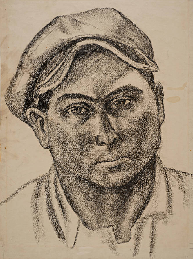Young Worker with Cap