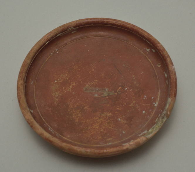 Samian red-glazed dish