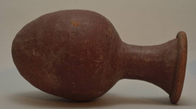 Vase with ovoid body and flaring neck