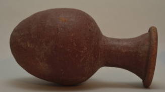 Vase with ovoid body and flaring neck