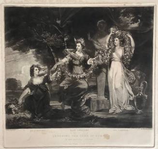 Mrs. Beresford, Lady Townshend, and Mrs. Gardiner Adornign the Term of Hymen