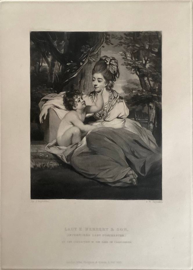 Lady E Herbert and Son