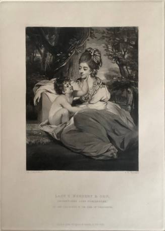 Lady E Herbert and Son