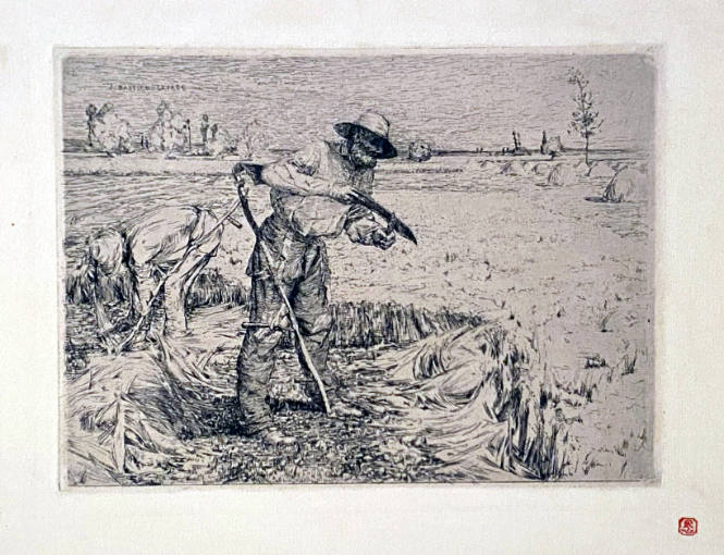 Faucheurs à Damviller, Meuse (Reapers at Damvillers, Meuse)