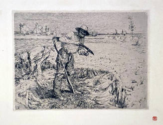 Faucheurs à Damviller, Meuse (Reapers at Damvillers, Meuse)
