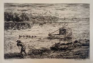 Voyage en bateau: Le Mousse Tirant le Cordeau (Le Tirage à la Corde)