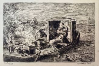 Voyage en bateau: Avallant (Le Déjeuner dans le Bateau)