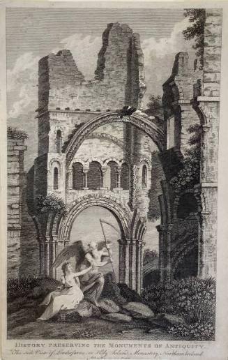 History Preserving the Monuments of Antiquity, Frontispiece for the second edition of Francis Grose's Antiquities of England and Wales (London, 1784)