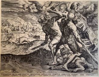 Hercules and the Three Headed Geryron