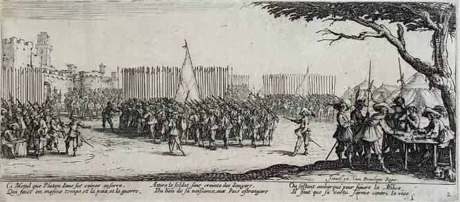The Miseries and Misfortunes of War: Recruitment of Troops
