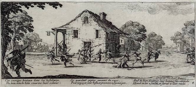The Miseries and Misfortunes of War: Scene of Pillage