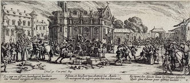 The Miseries and Misfortunes of War: Destruction of a Convent