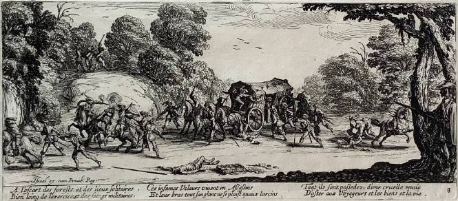 The Miseries and Misfortunes of War: Attack on a Coach