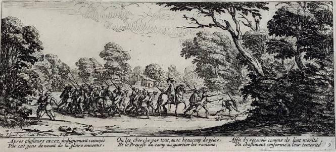 The Miseries and Misfortunes of War: Discovery of Criminal Soldiers
