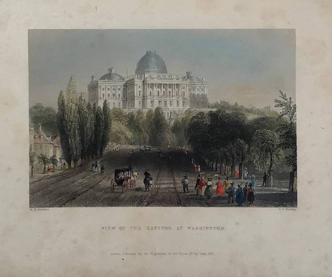View of the Capitol at Washington