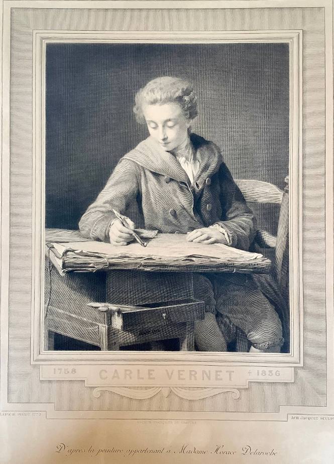 Portrait of Carle Vernet
