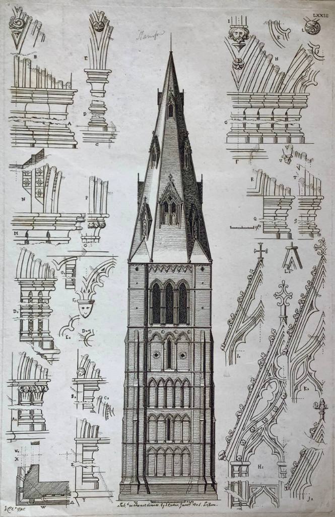 Tower: Elevation and details