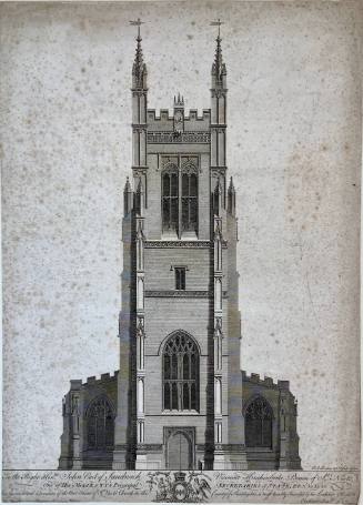 West Front of St. Neot's Church, Huntington