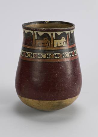 Beaker with friezes of trophy heads