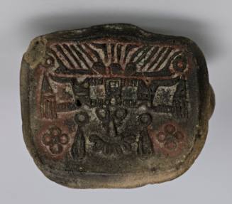 Unidentified mask-like stamp / ring
